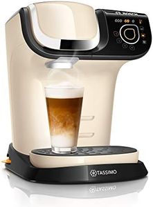 Tassimo My Way 2 Tassimo Tas6507 Coffee Machine with Water Filter, Over 70 Drinks, Personalisation, Fully Automatic, Easy Preparation, 1,500 Watt, 1.3 Litres, Cream