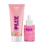 PLIX - THE PLANT FIX Vitamin C Guava Combo, Juicy Cleanser 100ml and Face Serum 20 ml For Skin Brightening, With Pro Vitamin B5 For Moisturization & Alpha Lipoic Acid, Pentavitin Skincare Regimen