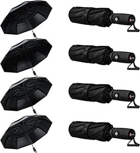 Repel Umbrella Windproof Travel Umbrellas for Rain - Easy Auto Open Close, Durable & Compact Umbrella, Strong Fiberglass Frame, Waterproof Canopy - Backpack, Purse, Portable Umbrella for Travel