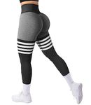 A AGROSTE Women's Scrunch Butt Lifting Leggings High Waisted Booty Yoga Pants Workout Gym Seamless TIK Tok Butt Leggings