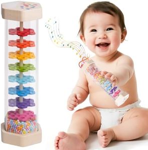 BOLGRLONG Sounds of Rain Sensory Tubes, Sound Therapy, Sensory Seeking, Emotion Healing Supplies, Rain Stick Instrument