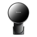 Baseus Magnetic Car Mount Wireless Charger, MagSafe Compatible, for iPhone 12 13 14 15 16 17 Series, 15W Fast Charging, Dashboard/Air Vent Mount, 360? Rotation, Black