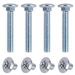 Fuoequl Trailer Hasp Bolt Kit for Trailer Cam Action Hasp