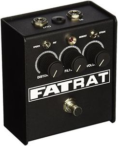 Pro Co Sound FATRAT Distortion Pedal with Selectable MOSFET Clipping and Thick Boost Distortion