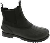 UGG GATSON CHELSEA RAIN BOOT, BLACK, 10