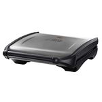 George Foreman Entertaining 7-Portion Grill 19932, Silver