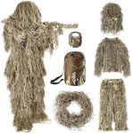 SOROVEE 6 in 1 Ghillie Suit, 3D Cam