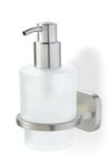 Tiger Ramos Soap Dispenser, Zamac, Stainless Steel Brushed, 7.7 x 14.6 x 10.4 cm