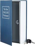 Amazon Basics Book Safe, Key Lock, 