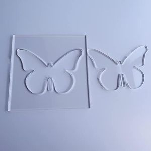 Butterfly Router Template, Clear Acrylic Template, Woodworking Router Template