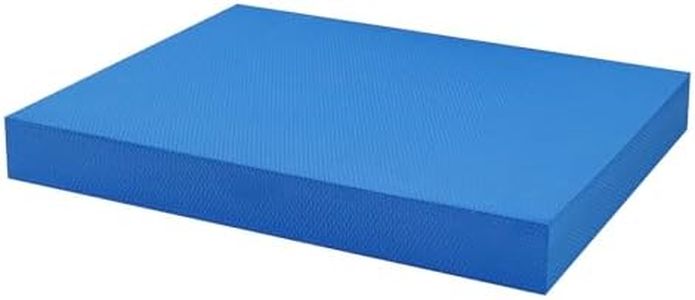 Exercise Balance Pad 19.7" x 15.7" x 2.4", Balance Foam Mat for Physical Therapy Equipment & Strength Stability Training, Slip Resistant Foam Mat for Yoga, Pilates, Meditation (Blue)