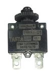 12 Amps Mini Circuit Breaker | 12 A Thermal Overload Protector AC 125/250V 12A Push Button Reset | 12Amp Load Switch, PCB Mount