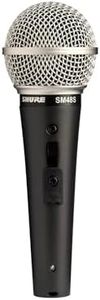 Shure SM48S-LC Vocal Dynamic Microphone, Cardioid