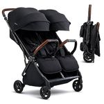 Silver Cross Jet Double - Carries Two Passengers with Ease, Each Seat Holds up to 50 lbs., Super Lightweight with Slimline Design to Navigate Tight Turns and Doorways Effortlessly