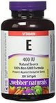 Webber natural Webber Naturals Vitamin E Natural 400IU (300 Softgels), 300 Count