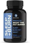 Night Time Fat Burner | Shred Fat While You Rest | Hunger Suppressant, Carb Blocker & Weight Loss Support Supplements | Burn Belly Fat, Support Metabolism & Rest Easily | 120 Nighttime Pills