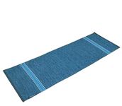 ASE YOGA INDIA 100% Cotton Yoga MAT Supreme Quality, (Handloom Product - Organic & ECO Friendly)