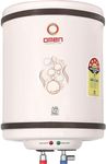 Omen Changing Lives Royal 15L Vertical Electric Water Heater| 2000 Watt| 5 Star | Copper Heating Element | Wall Mounting | Stainless Steel Tank | Made for Kitchen and Bathroom Applications