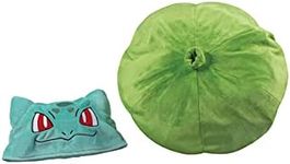 DISGUISE 90303 Bulbasaur Headband & Tail Set Pokemon Balbasaur Costume Accessories, Cartoon, Green, Adult Size