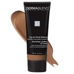 Dermablend Leg & Body Foundation Makeup, For Legs, Veins, Stretch marks, Buildable Liquid Body Foundation, 100mL, 65N Tan Golden