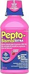 Pepto Bismol Extra Strength Liquid, 2X Concentrated Formula, Upset Stomach Relief, Diarrhea Relief, Heartburn, Nausea, Indigestion, Upset Stomach, Cherry Flavour, 12oz /350mL