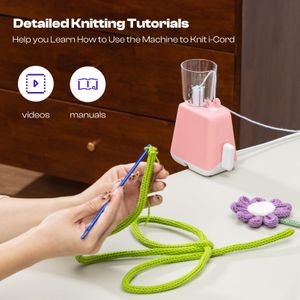 Caydo Electric i-Cord Knitting Machine – Automatic Yarn Knitter