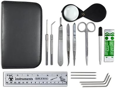 DR Instruments Plant Study & Plant Research Kit, 22 PC - Botany Dissection kit for Lab and Field Study