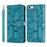 Aimigel Apple iPhone 6,Apple iPhone 6s Case Wallet Case ​with Card Slot Ultra Slim Flip Folio PU Leather Stand Shell for iPhone 6,Full Protection Phone Cover for Apple iPhone 6/6s(4.7 inch),Turquoise