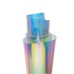 HOHOFILM 54"x20" Chamelon Color Window Film Rainbow Effect Iridescent Window Tint Decorative Glass Sticker Self-Adhesive Home Decal DIY