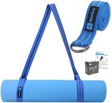 A AZURELIFE Premium Yoga Mat Sling, Adjustable Yoga Mat Straps for Carrying, Easy-Cinch Yoga Mat Holder Strap