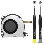 NON-SQUARE Replacement Internal Cooling Fan for Nintendo Switch, EEEKit Fan Replacement Part CPU Heatsink Cooler for HAC-001 NS 2017 Console with Y Cross Screwdriver Repair Tool Kit.