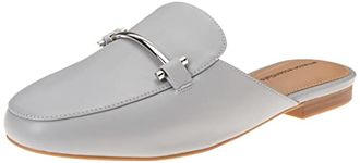 Amazon Essentials Women's Buckle Mule, Grey, 8 UK Wide