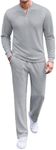 COOFANDY Men's 2 Piece Tracksuit Se