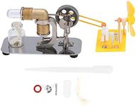 ZPSHYD Stirling Engine,High Temperature Stirling Engine Model,External Combustion Stirling Engine Motor Model Physics Science Education Tool