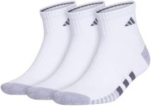 adidas Men's Cushioned 3-Pack Quart