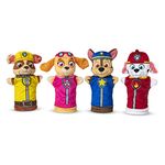 Melissa & Doug PAW Patrol Hand Puppets (4 Puppets, 4 Cards) | PAW Patrol Puppets Pretend Play for Kids