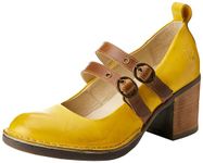 Fly London Women's BALY106FLY Shoes, Yellow/Camel, 6 UK