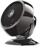 Vornado 5303 Small Whole Room Air Circulator Fan with Base-Mounted Controls, 3 Speed Settings, Multi-Directional Airflow, Removable Grill for Cleaning, Black