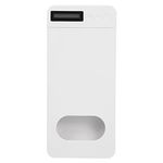HEALLILY Smart Phones Auto Timer Lock Boxes Self- Control Phone Lock Box Electronic Timer Safe Locker Container for Kids Students Focus Mobile Phone Addiction White