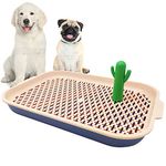 BPS BUENA PET SHOP Dog Sanitary Tray, M, Model 2, Polypropylene, for Puppies, Older & Convalescent Dogs, 59.8 x 33.5 x 6 cm