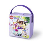 LEGO Storage 40511732 Friends Lunchbox with Handle Lavender