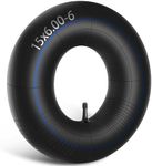 Felixstory 15x6.00-6" Inner Tube, Heavy Duty Tube with TR-13 Straight Valve Stem for Lawn Mowers, Yard Tractors, ATVs, Wheelbarrows, Go Karts, Golf Carts, Hand Trucks