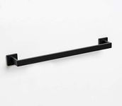 Linkaa Towel Rack Matte Black 24 - Inch Hand Towels Wall Shelf, Home Decor Bathroom Decor Bath Towels Bathroom Accessories Set Wall Shelves, Wall Mount Towel Bar Towel Holder.