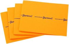 ShamWow- New & Improved Super Absorbent Multi-Purpose Cleaning Shammy Chamois Towel Cloth - Holds 10X its Weight in Liquid - Zinc Treated Odor Fibers - Machine Washable (4 Pack Large - 20"x27")