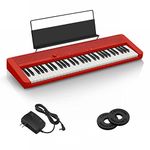 Casio CT-S1 Portable Piano keyboard Red