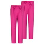 MISEMIYA - Set of 2 - Uniforms Medical Scrub Pants Unisex – Hospital Uniform Trousers - Ref.8312 - Medium, Fucisa 68