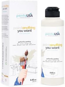 PENTAUSA All in One Paint - Cream Waterproof Paint for Bathroom, Tub, Tile, Sink, Kitchen Cabinets, Countertops, Wet Surfaces, 8.45 Oz