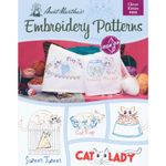 AUNT MARTHA's Clever Kitties Embroidery Transfer Pattern Book Kit