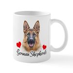 CafePress German Shepherd Mug 11 oz (325 ml) Ceramic Coffee Mug