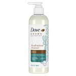 Dove Amplified Super Slip Detangling Conditioner for Frizzy, Curly & Coilly hair,Detangles and Moisturizes Hair, Colour Safe Formula, Paraben Free, 340 ml, White